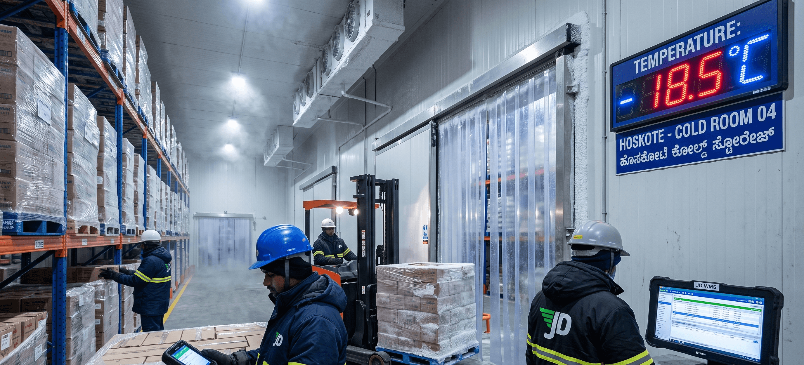 Just Deliveries warehousing and cold storage solutions in India