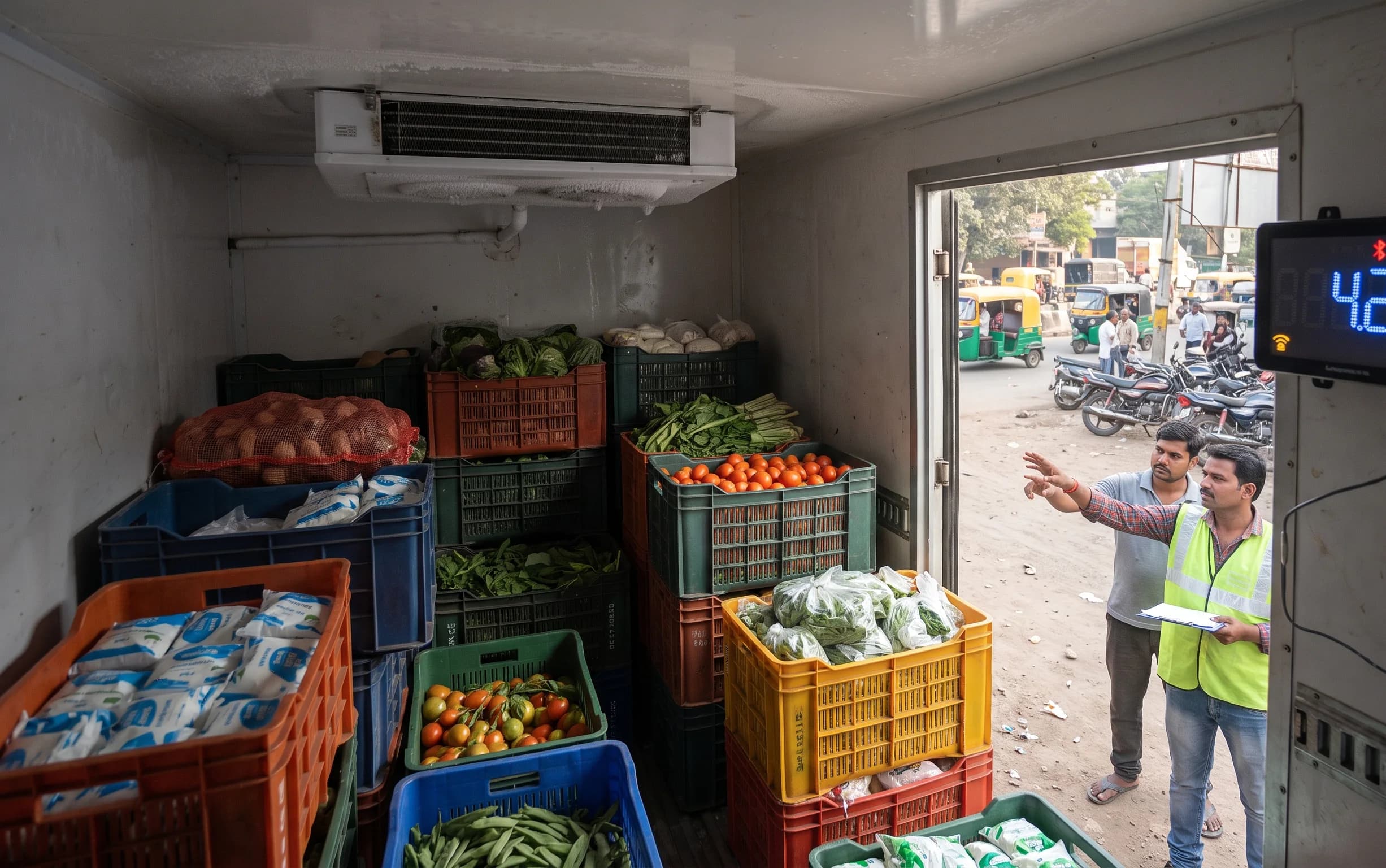 Live Temperature Monitoring for Delivery Vehicles in India: A Complete Guide to Food Safety