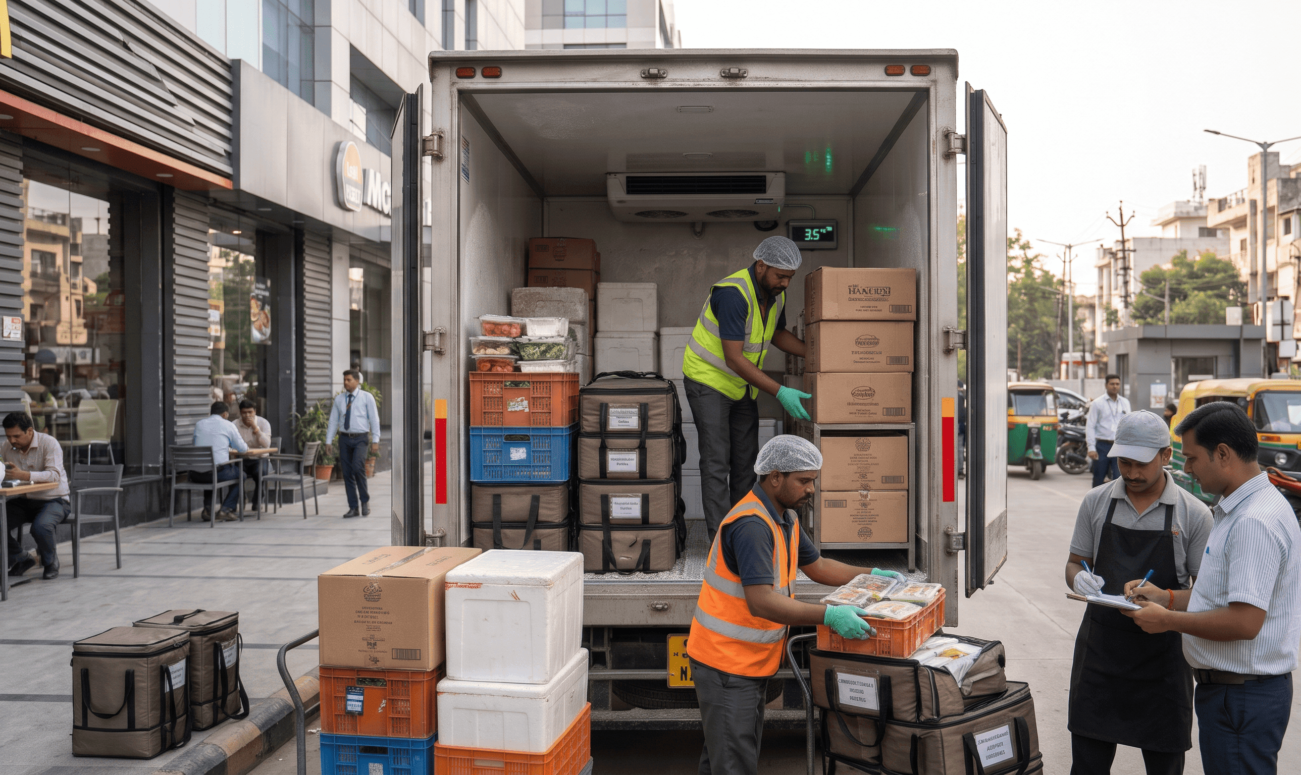 Logistics services for QSR chains in India