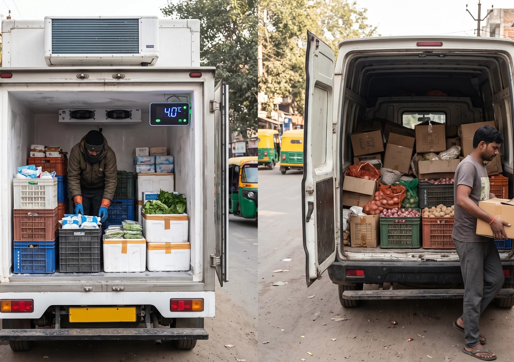 Reefer Vehicle vs Normal Van for Food Delivery in India: Which Is Better?