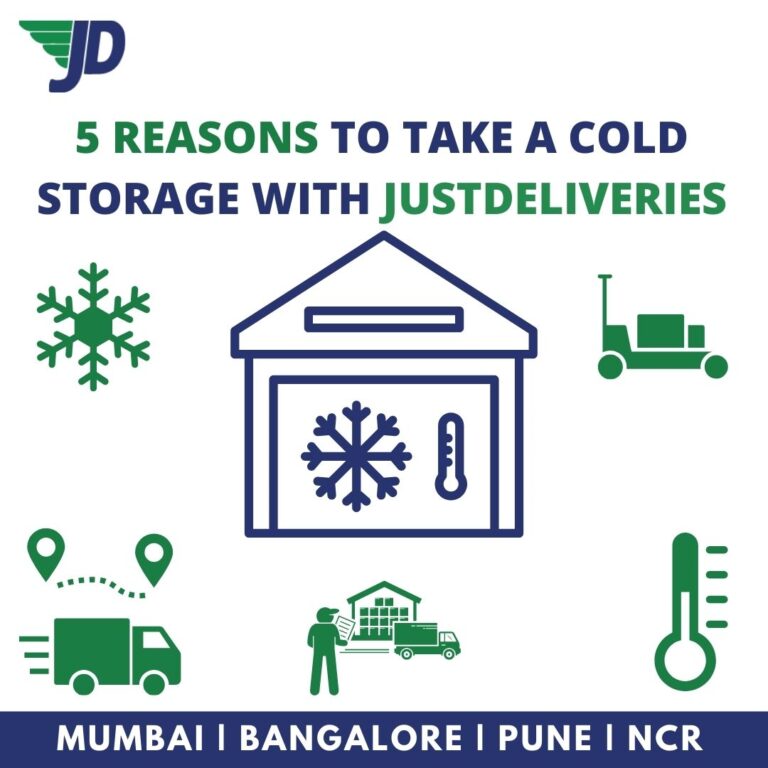 5 Reasons to Take Cold Storage with JustDeliveries