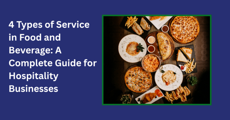 4 types of service in food and beverage