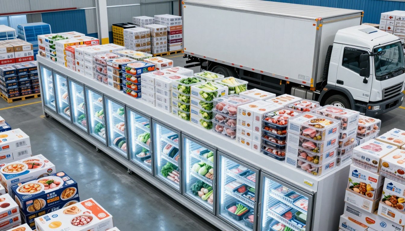 frozen food banner