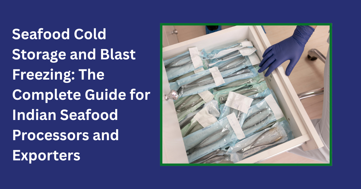 seafood cold storage and blast freezing